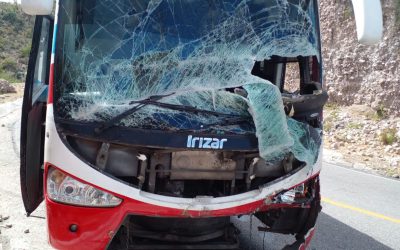 Un lesionado deja accidente vial de Zimapán