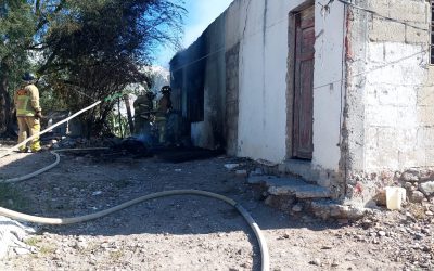 Pobladores de Actopan incendian casa de presunto delincuente