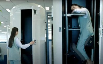 Ahora podrás dormir de pie en el trabajo.