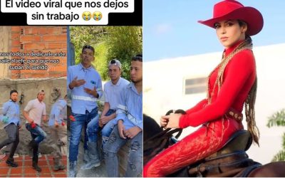 Tres jóvenes se quedaron sin trabajo, tras pedir aumento con la nueva canción de Shakira.