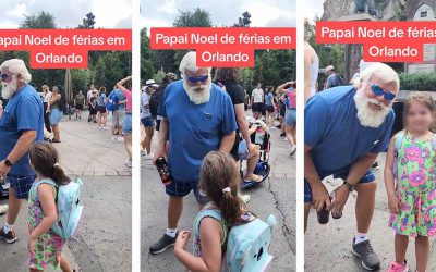 Me encontré a Santa Claus en la calle…