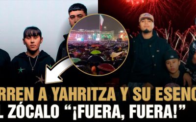 «¡Fuera, Fuera!»:Abuchean a Yahritza y su Esencia en el Zócalo