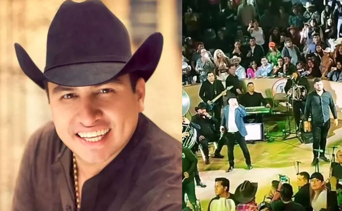 video_le_avientan_botella_a_julion_alvarez_en_pleno_concierto_y_sacan_a_su_agresor