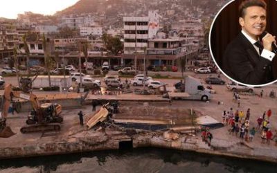 Luis Miguel hace gran donación económica para la reconstrucción de Acapulco.