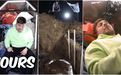 MRBEAST ES ENTERRADO VIVO POR 7 DIAS