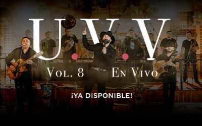 Carín león cierra el año con el estreno de UVV Vol. 8 un álbum grabado en vivo.