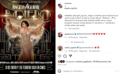 Ángela Aguilar estrenará documental en cine