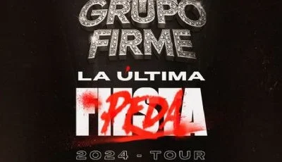 Grupo Firme arranca el 2024 anunciando »La Ultima Peda Tour» haciendo realidad su regreso a los escenarios.