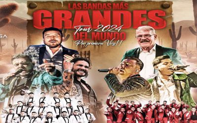 Arranca gira histórica entre las mejores bandas del regional mexicano El Recodo y La Arrolladora.