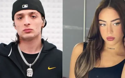 ¿Se acabo el amor? Peso Pluma es captado con otra mujer y Nicky Nicol borra todas la fotos de sus redes sociales.