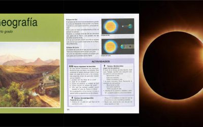 Libro de texto de la SEP de 1993 se vuelve viral por anunciar Eclipse Solar 2024