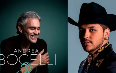 Christian Nodal será parte del homenaje a Andrea Bocelli en celebración de sus 30 años de trayectoria.