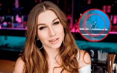 Influencer rusa arriesgo su vida para tomar una selfie sin pensar que caería de un acantilado. VIDEO