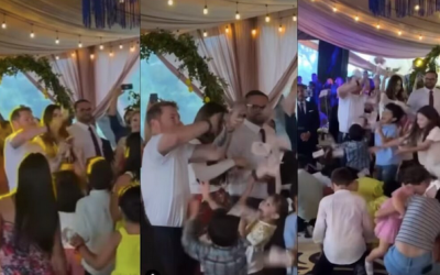 Captan a Canelo Álvarez dando «bolo» en fajos de billetes.