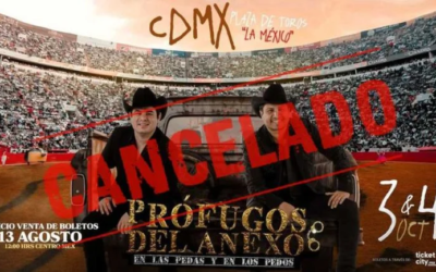 ¡Otra vez! Cancelan Prófugos del Anexo en la CDMX!