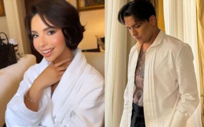 Con tierna foto, Ángela Aguilar celebra dos meses de casada con Christian Nodal.