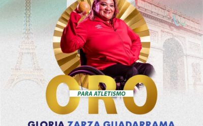 ¡Gloria Zarza gana medalla de oro en los Juegos Paralímpicos 2024!
