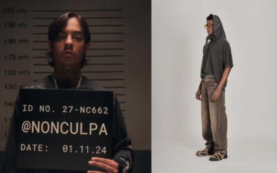 Natanael Cano lanza su marca de ropa “Non Culpa”.