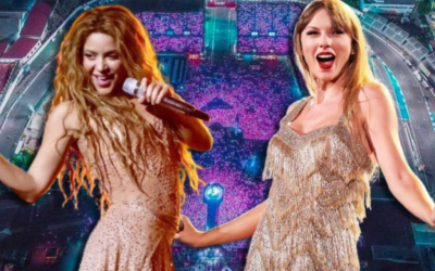 ¡Shakira supera a Taylor Swift en presentaciones!