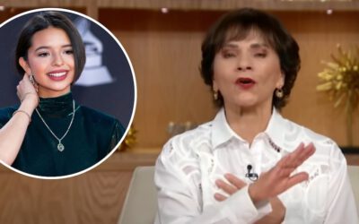 Pati Chapoy defiende a Ángela Aguilar tras petición para quitarle el titulo de «La mujer del año»