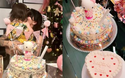 Así fue la fiesta de cumpleaños de Cazzu junto a su hija Inti