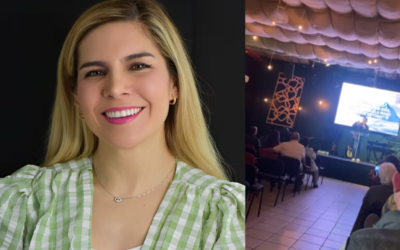 Karla Panini presume video cantando música cristiana y es blanco de críticas