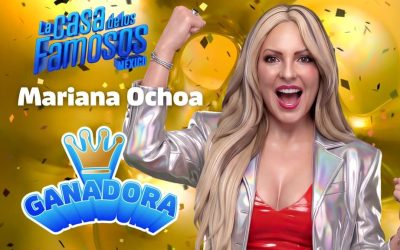 Mariana Ochoa es la ganadora de La Casa de los Famosos México 2026