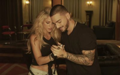 Shakira y Maluma comparten escenario en Madrid con “Chantaje” y “Agua”